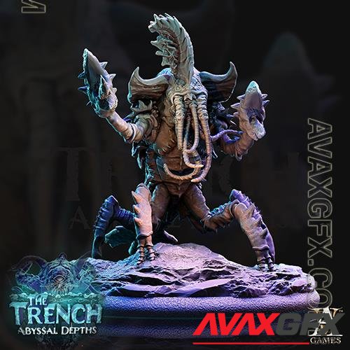 Abyssal Depths - The Trench Chuul 2 3D Printable STL