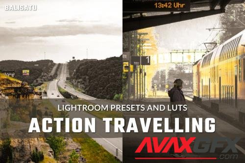 Action Travelling LUTs and Lightroom Presets