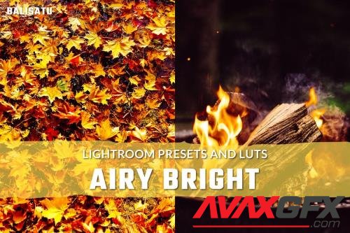 Airy Bright LUTs and Lightroom Presets