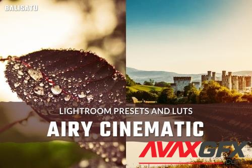 Airy Cinematic LUTs and Lightroom Presets