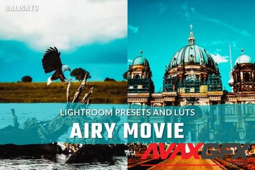 Airy Movie LUTs and Lightroom Presets