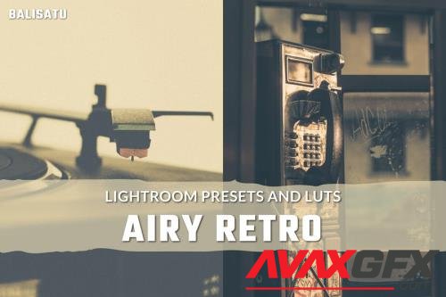 Airy Retro LUTs and Lightroom Presets