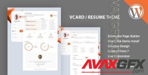 Kijat - CV & Resume WordPress Theme 36593596