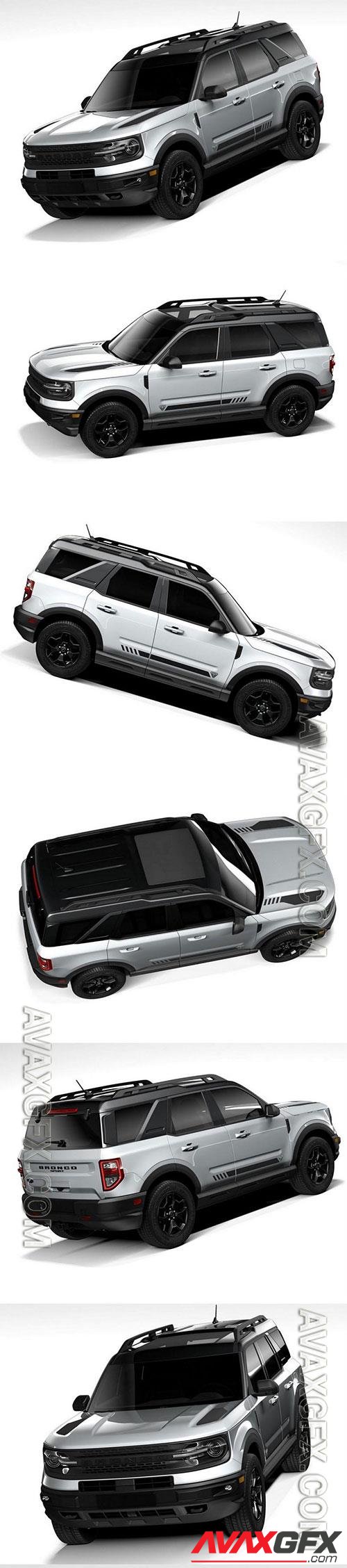 3D Models Ford Bronco Sport First Edition 2021 3D Model