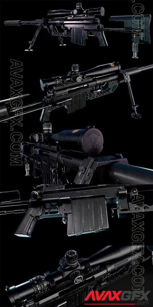 3D Models Cheytac Intervention m200