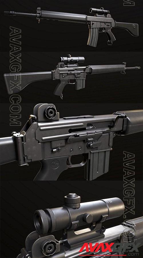 3D Models AR-18 series