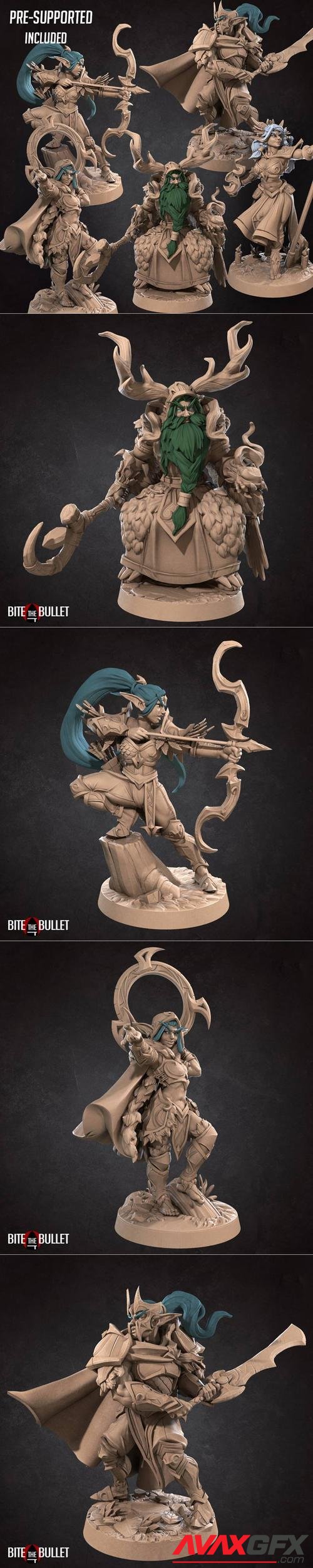 Bite the Bullet - Night Elves Pack – 3D Print