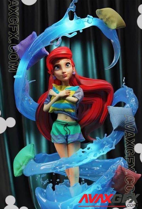 Ariel 3D Printable STL