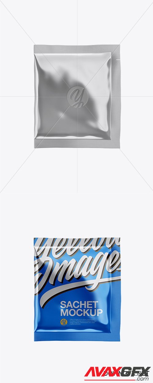 Metallic Sachet Mockup 34255 TIF