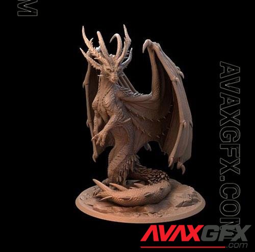 3D Print Models Glimmer Scale Dragon