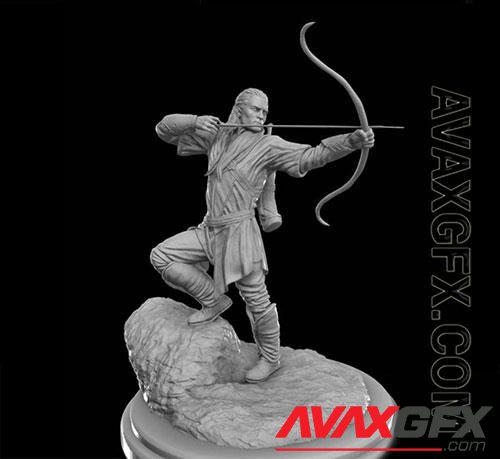 3D Print Models Legolas washed -The Lord of the Rings