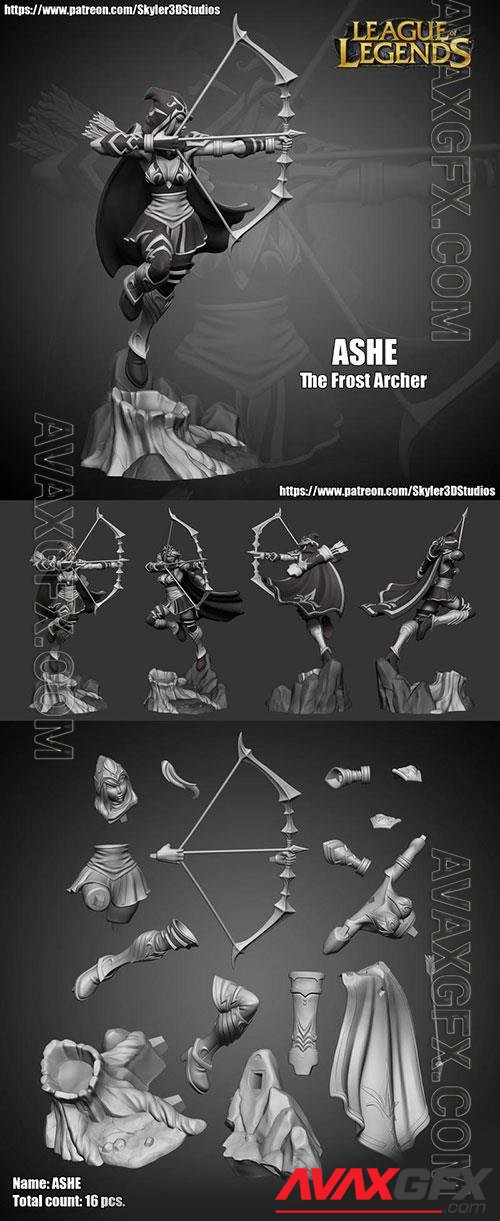 3D Print Models Ashe - League of Legend