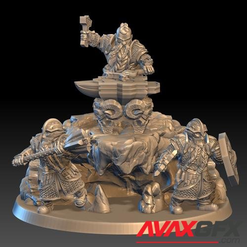 Dwarf Anvil – 3D Print