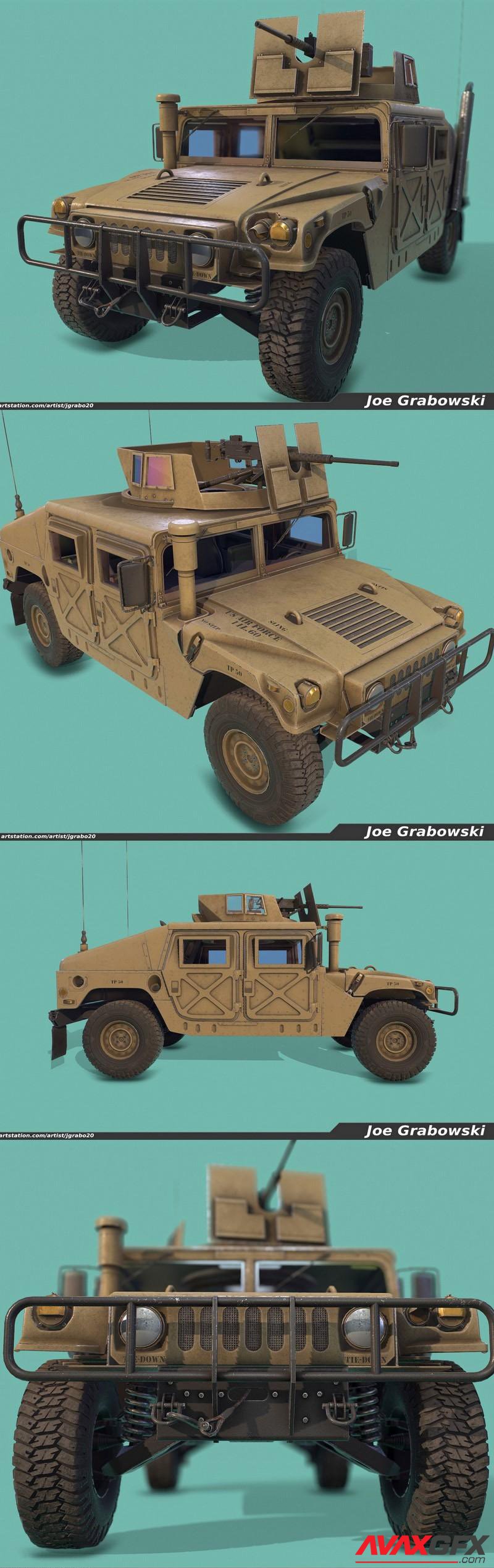 Game Ready Humvee