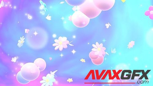 Videohive - Butterflies And Flowers 25193505
