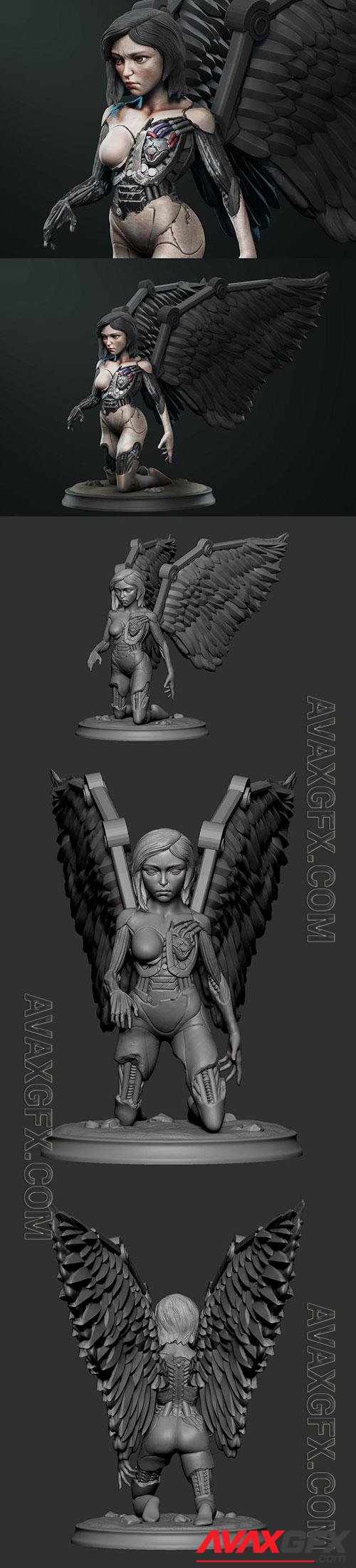 3D Print Models Alita Battle Angel Statue