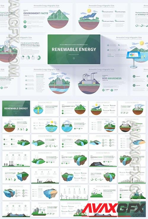Renewable Energy - Keynote Infographics Slides