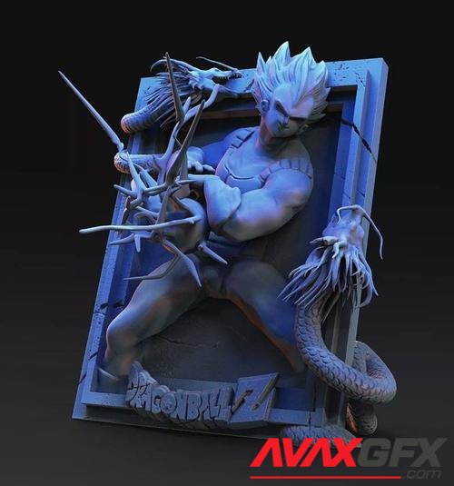 Vegeta - Dragon Ball Z – 3D Print