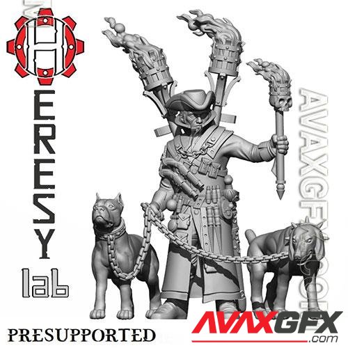 3D Print Models AX015 Bjorn the Witch hunter