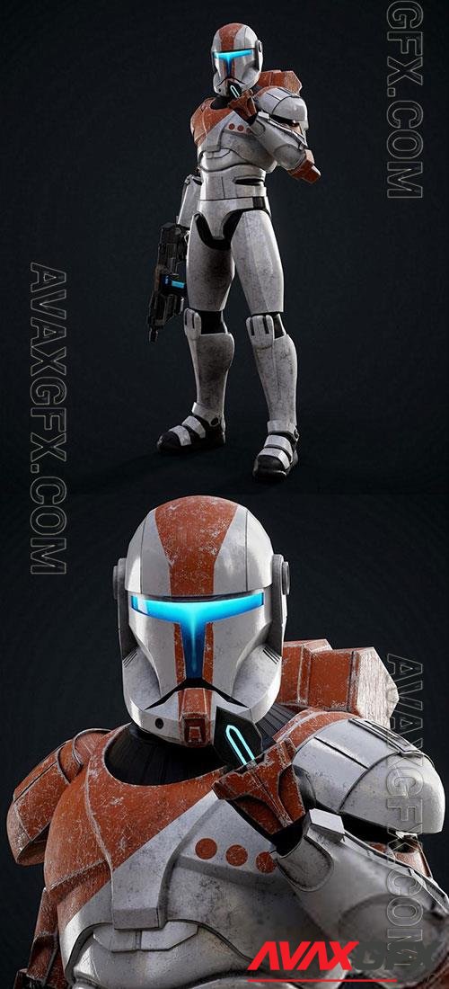 3D Models Star Wars Republic Commando - Boss