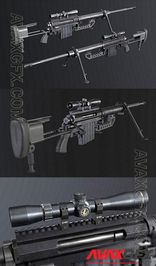 3D Models CheyTac M200