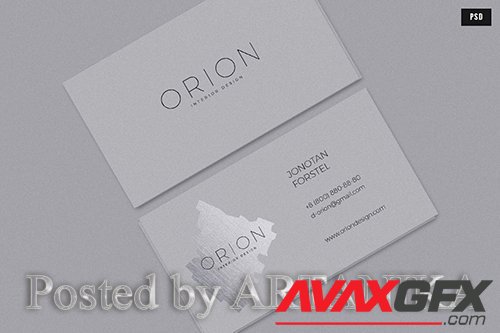 Orion Business Card PSD Template