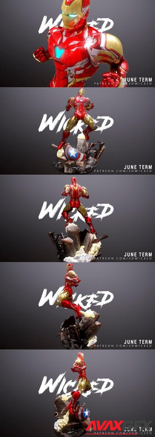 Wicked - Iron Man Sculpture – 3D Print