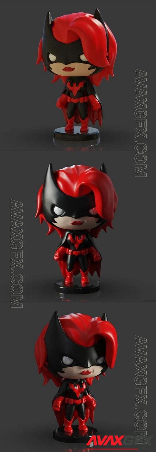 3D Print PlaKit Batwoman