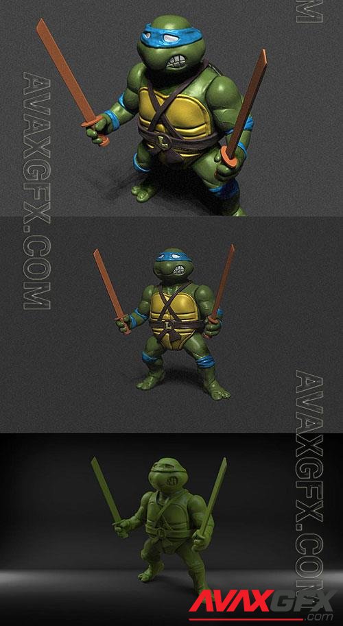 3D Print Models Leo TMNT | Download 3D Models for Print