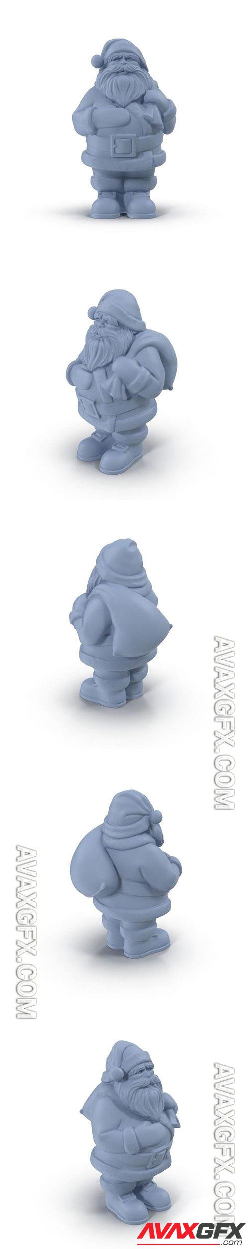 3D Print Models Santa Claus