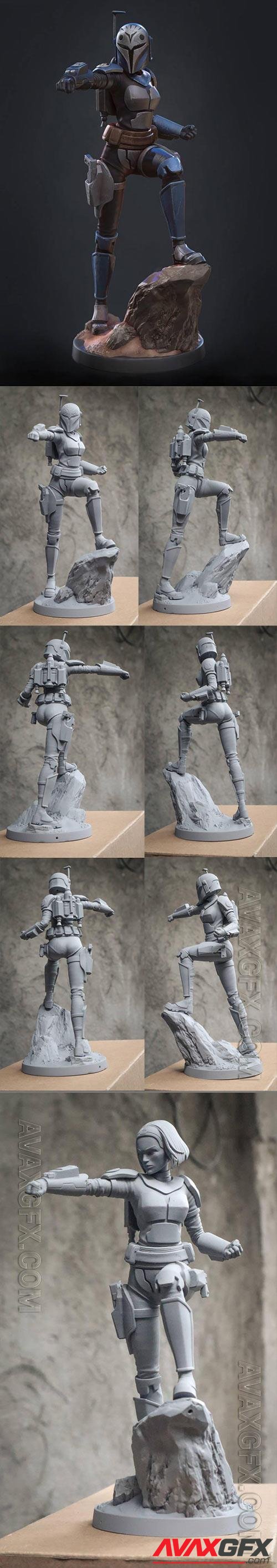 3D Print Models Bo Katan Kryze