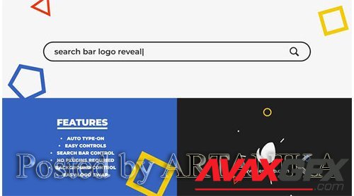 Search Bar Logo Reveal 25000766