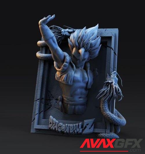 Gogeta - Dragon Ball Z – 3D Print