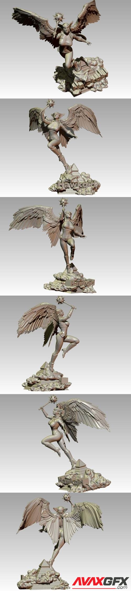 Hawkgirl – 3D Print