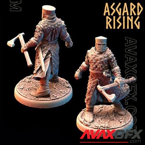 3D Print Models Asgard Rising - Medieval Knight 1