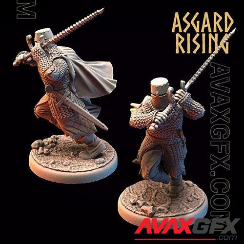 3D Print Models Asgard Rising - Medieval Knight 6