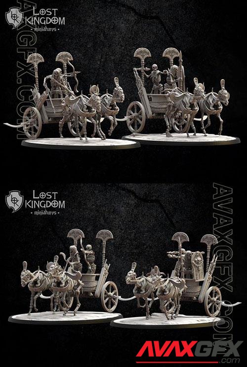 3D Print Models Lost Kingdom Miniatures - Chariot