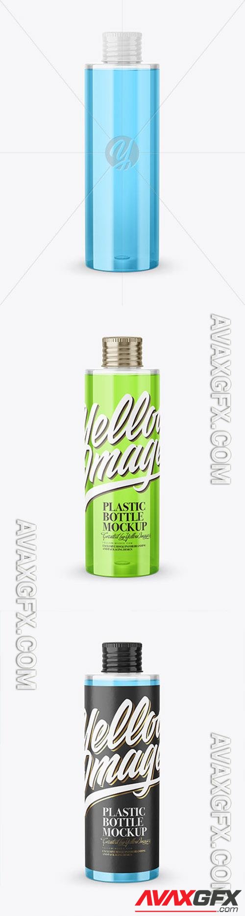 Clear Plastic Bottle Mockup 45779 TIF