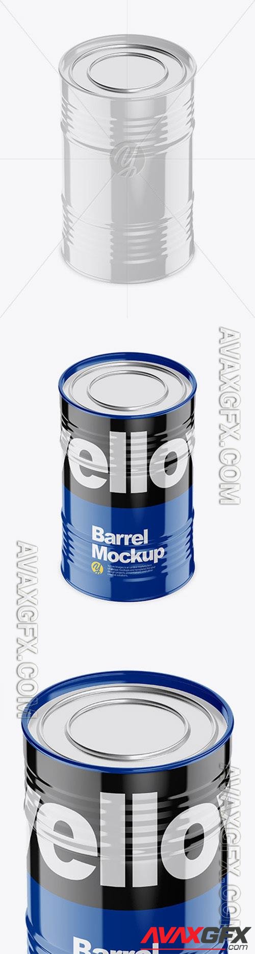 Glossy Barrel Mockup 45782 TIF