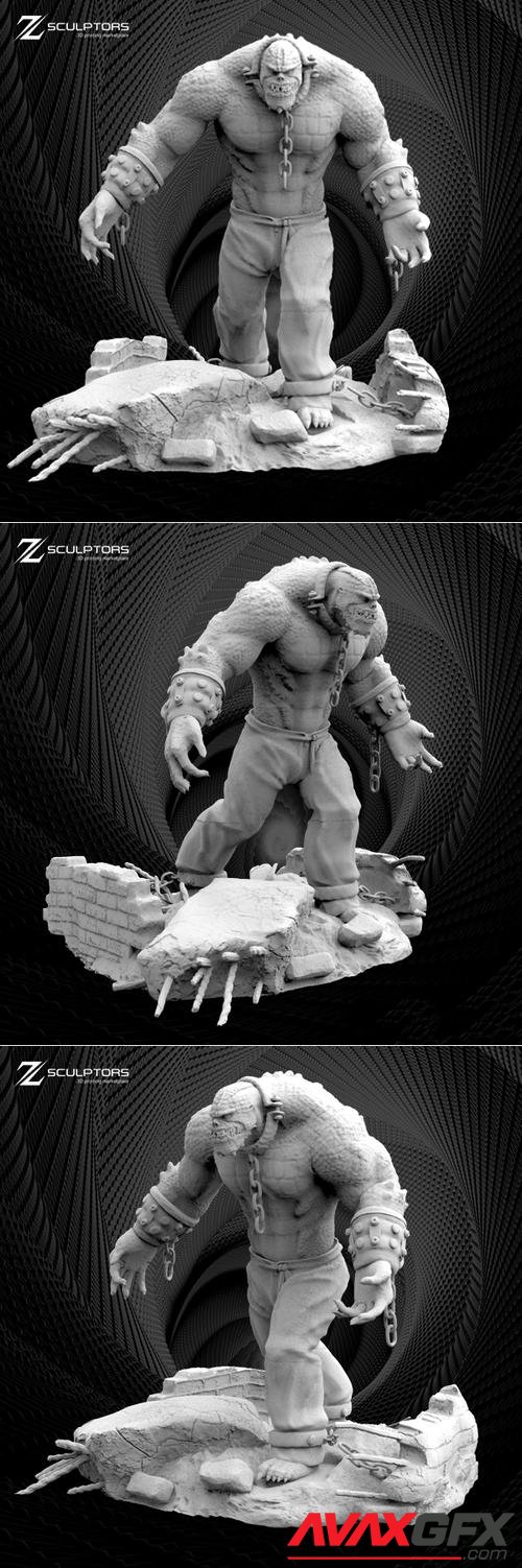 Killer Croc – 3D Print