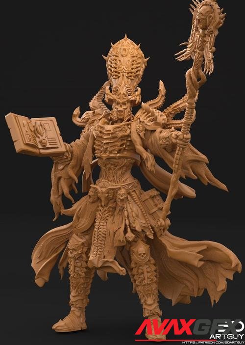 Necromancer Single – 3D Print