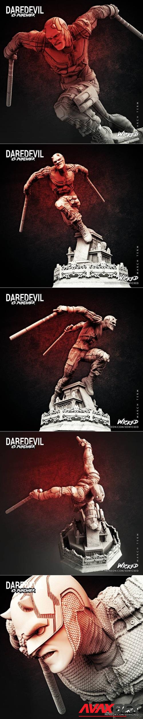 Wicked - Marvel Netflix Daredevil Sculpture – 3D Print