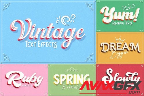 Vintage Text Effects