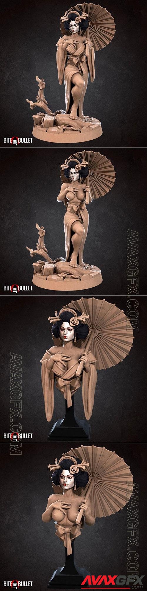 3D Print Models Geisha