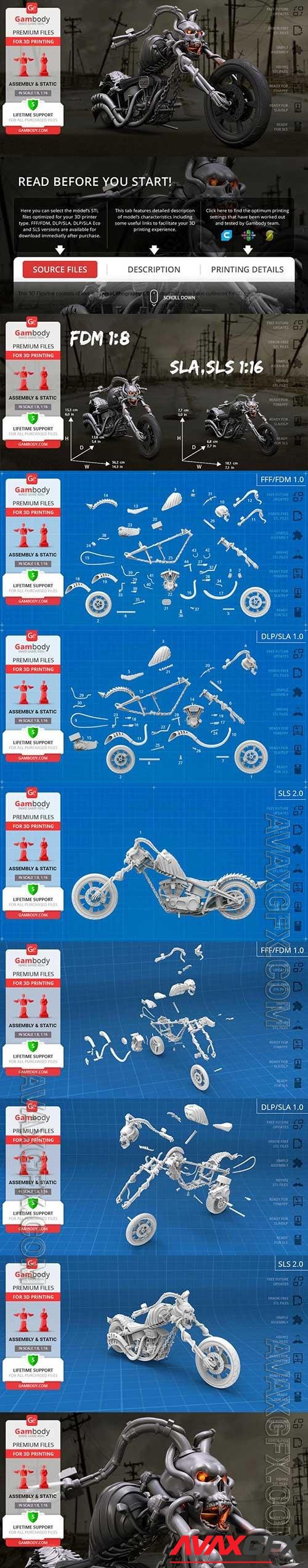 3D Print Models Devil Chopper 3D Printing Model