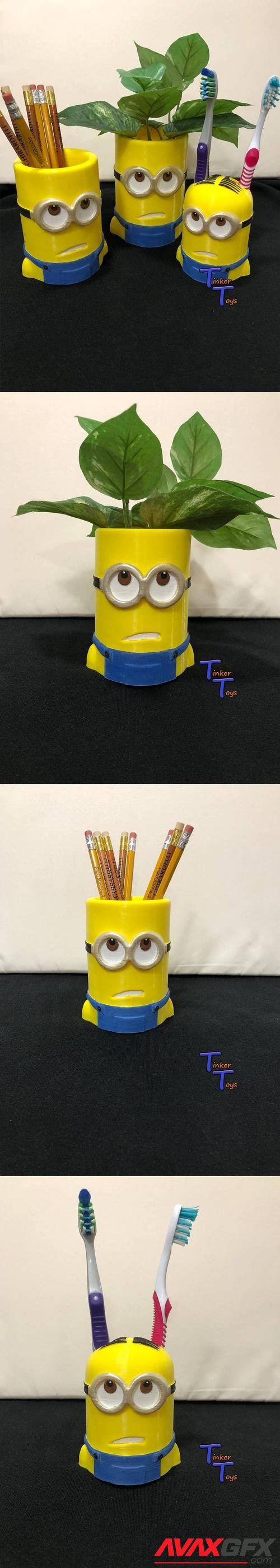 Minions Tinkertoys – 3D Print