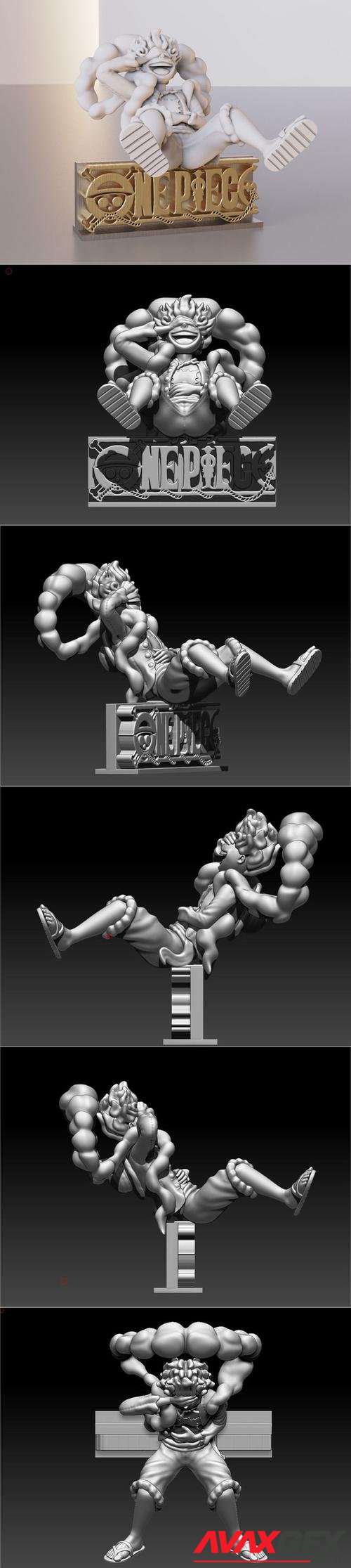 Luffy Gear 5 – 3D Print