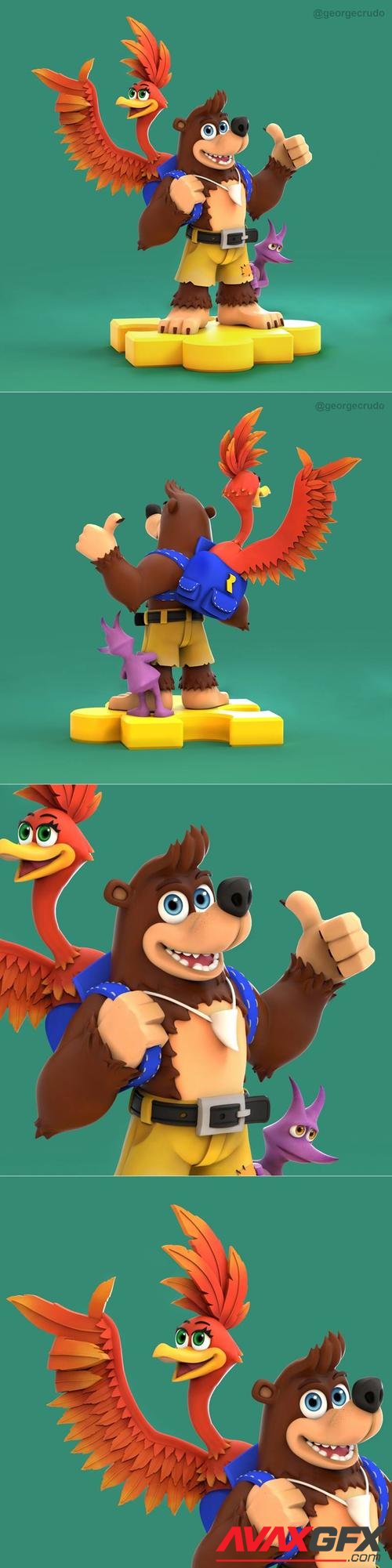 Banjo-Kazooie – 3D Print