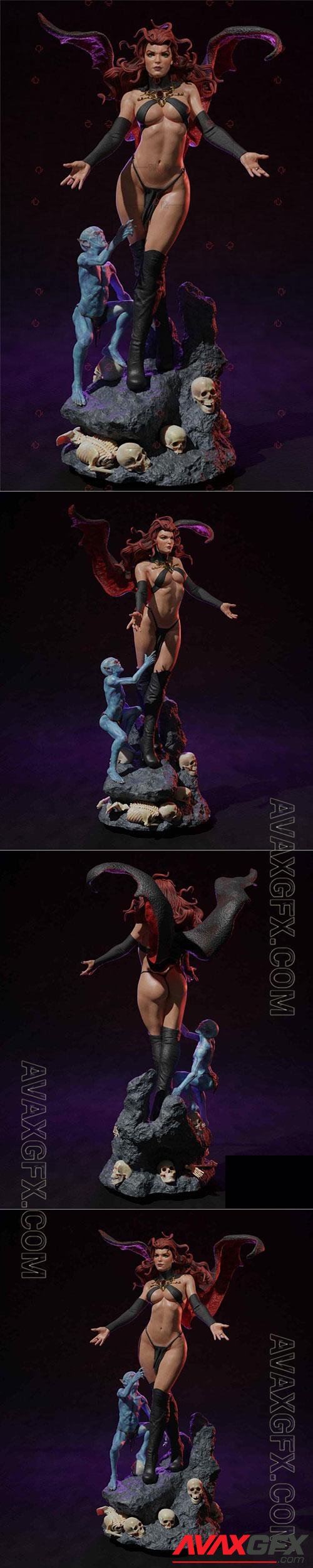 3D Print Models Madelyne Pryor - The Goblin Queen