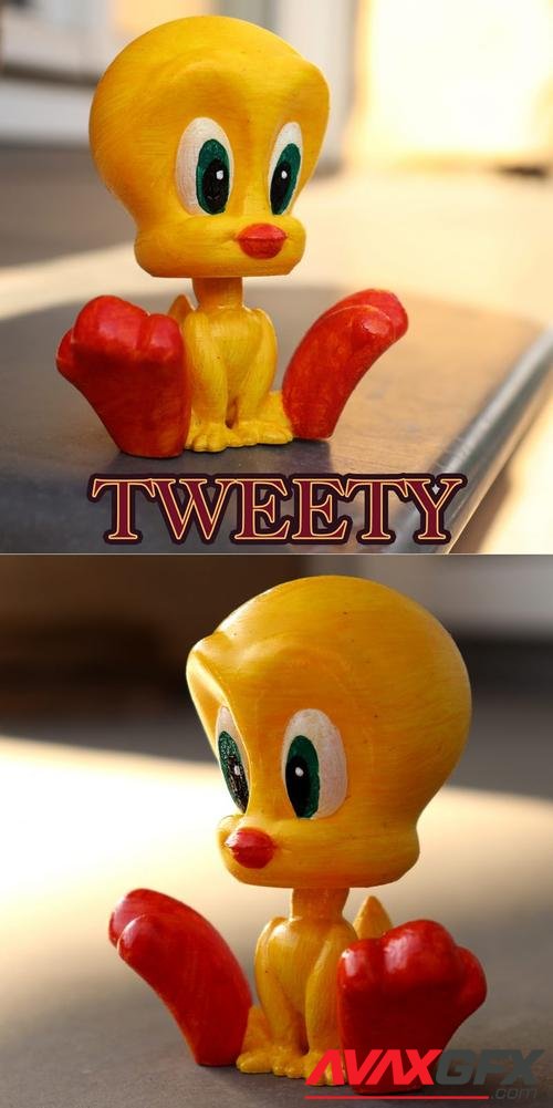 Tweety – 3D Print